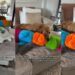 Golden Retriever Is So Scared of the Robot Vacuum He Takes All His Toys to Safety